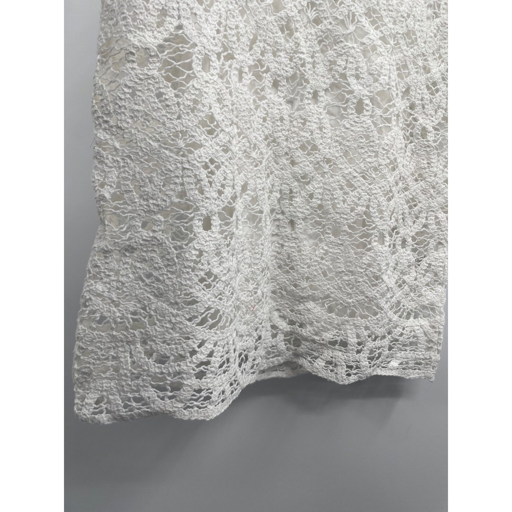 Sundance‎ Tank Top Womens Small White Khloe Crochet Lace Sleeveless Summer NWT - Picture 9 of 13